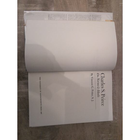 Charles S.‎ Pierce on Norms & Ideals by Vincent G. Potter (1967, HC/ Ex-Library) - Picture 5 of 6